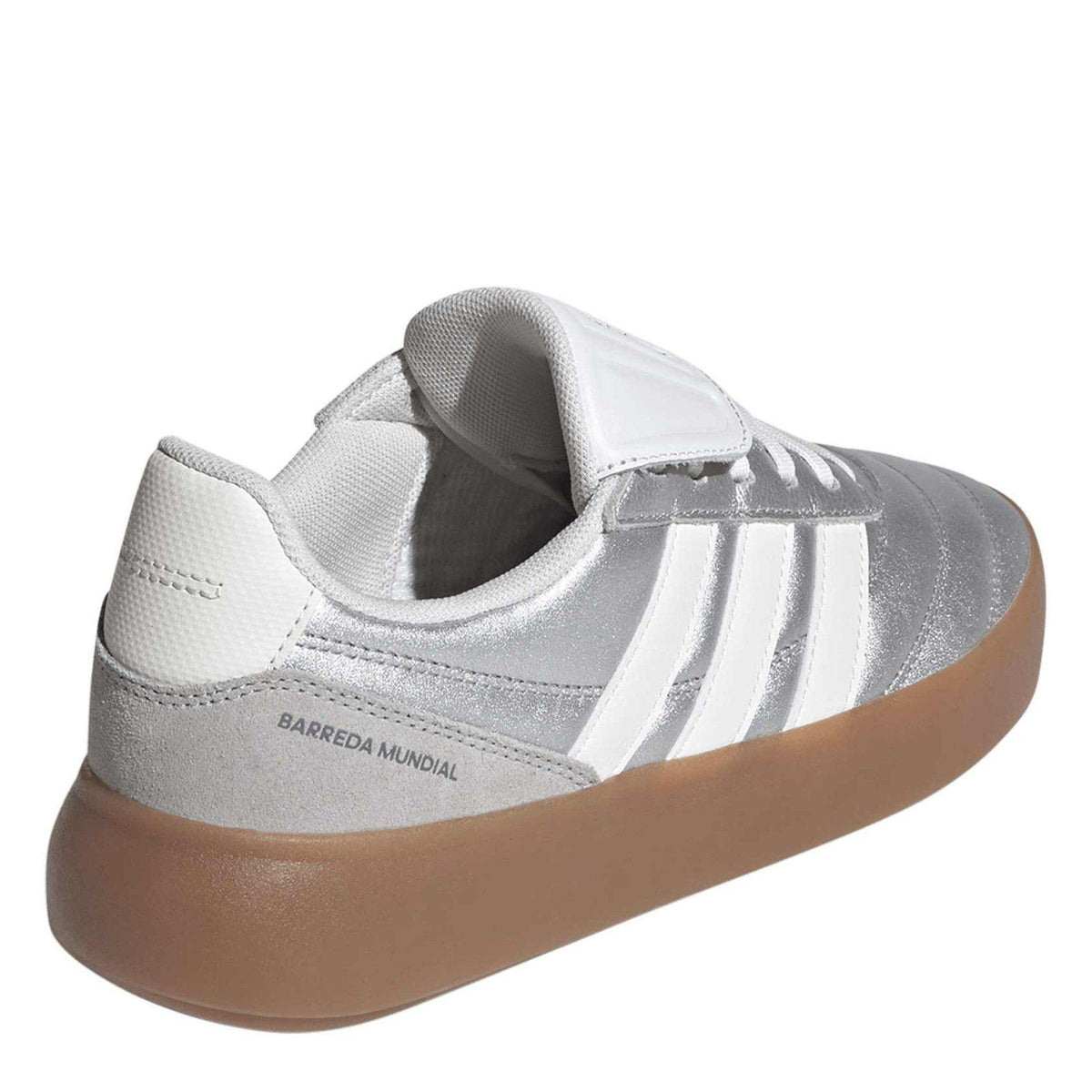 adidas Mundial Low-Top Trainers – sneakersy damskie, kolor srebrny – zdjęcie 4