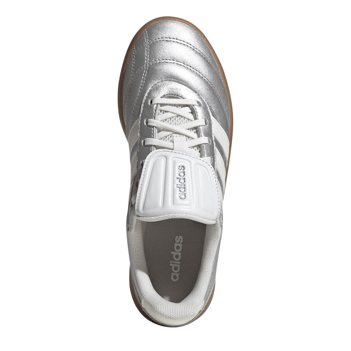 adidas Mundial Low-Top Trainers – sneakersy damskie, kolor srebrny – zdjęcie 5