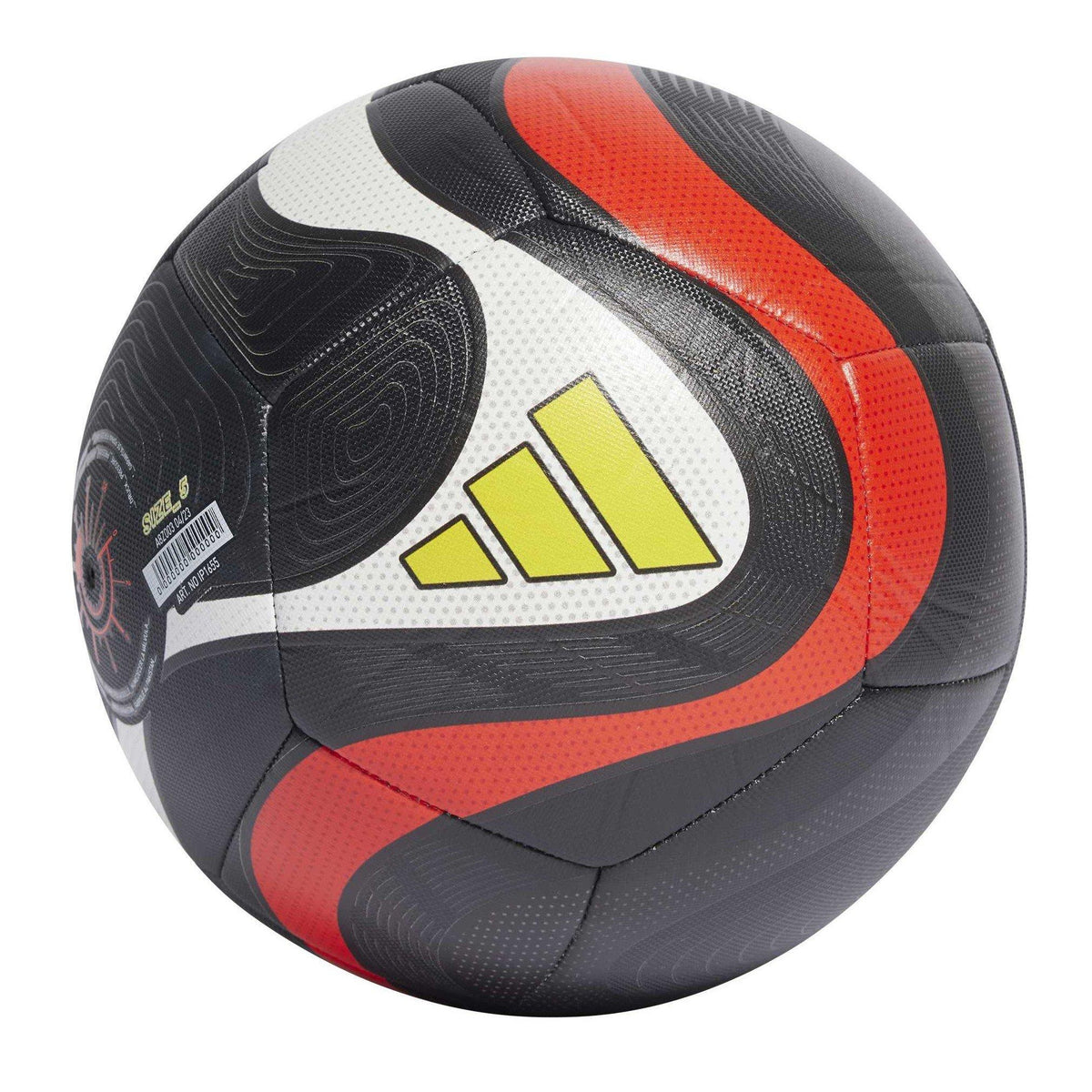 adidas Predator Trn Football Unisex Adults – piłka sportowa, kolor czarny, czerwony – zdjęcie 2