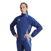 adidas Rain Anorak – kurtka damska, kolor niebieski – zdjęcie 2