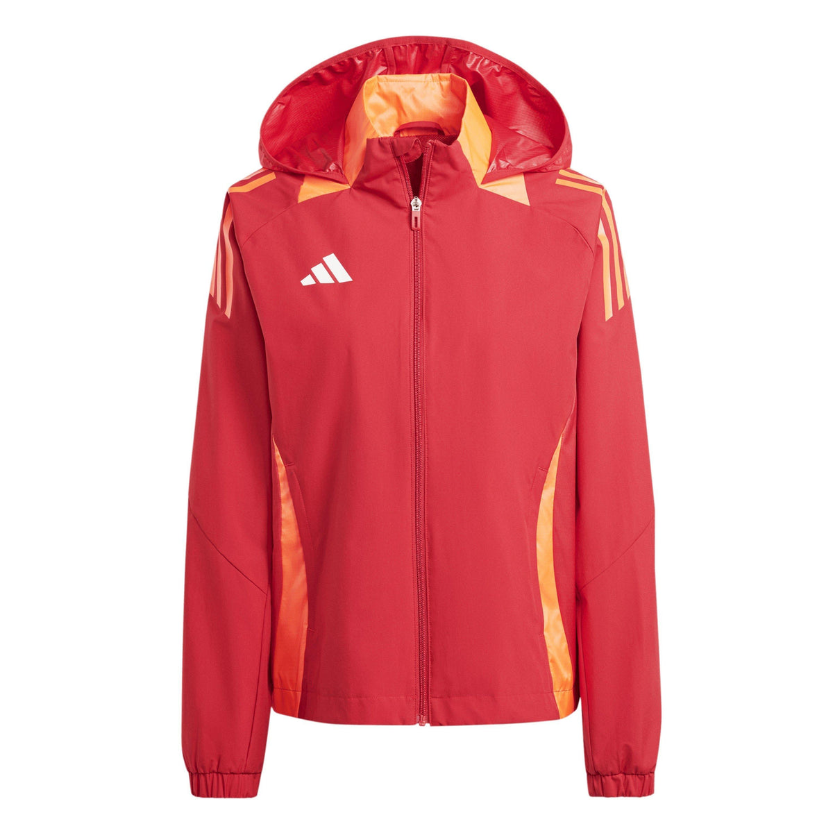 adidas Rain Anorak – kurtka damska, kolor czerwony