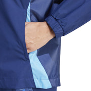 adidas Rain Anorak – kurtka damska, kolor niebieski – zdjęcie 5
