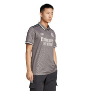adidas Real 3 Jersey Short Sleeve Performance T-Shirt – zdjęcie 5