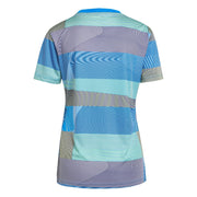 adidas Real Madrid Pre Match Shirt 2025 2026 – t-shirt damski, kolor niebieski – zdjęcie 2