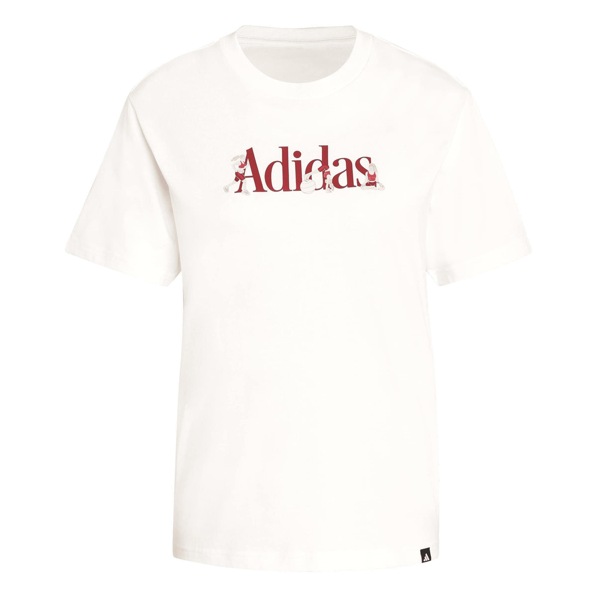 adidas Soft Sport Short Sleeve T-Shirt – koszulka treningowa damska, kolor biały
