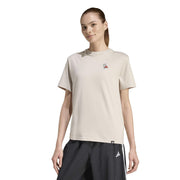 adidas Soft Sport Short Sleeve T-Shirt – koszulka treningowa damska, kolor biały – zdjęcie 2