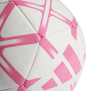 adidas Starlancer Club Football 2023/2024 – piłka sportowa, kolor biały, różowy – zdjęcie 3