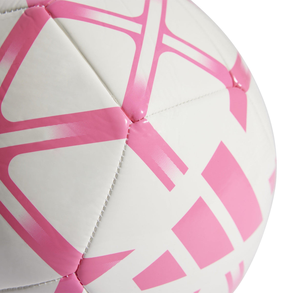 adidas Starlancer Club Football 2023/2024 – piłka sportowa, kolor biały, różowy – zdjęcie 3