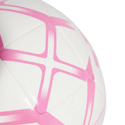 adidas Starlancer Club Football 2023/2024 – piłka sportowa, kolor biały, różowy – zdjęcie 4