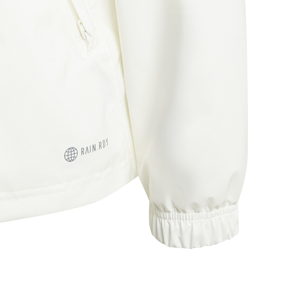adidas Sweden Rain 2023 Anorak – kurtka damska, kolor biały – zdjęcie 4