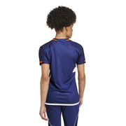 adidas Team F Hb Jsy W Gym Top – koszulka treningowa damska, kolor niebieski – zdjęcie 3