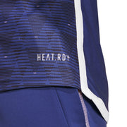 adidas Team F Hb Jsy W Gym Top – koszulka treningowa damska, kolor niebieski – zdjęcie 4