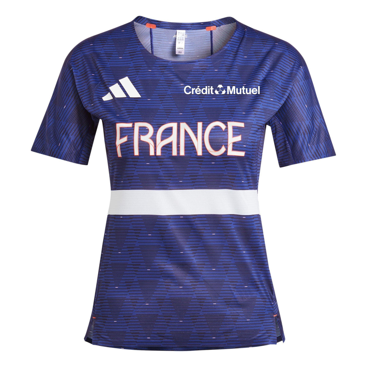 adidas Team France Athletisme T-Shirt – zdjęcie 1
