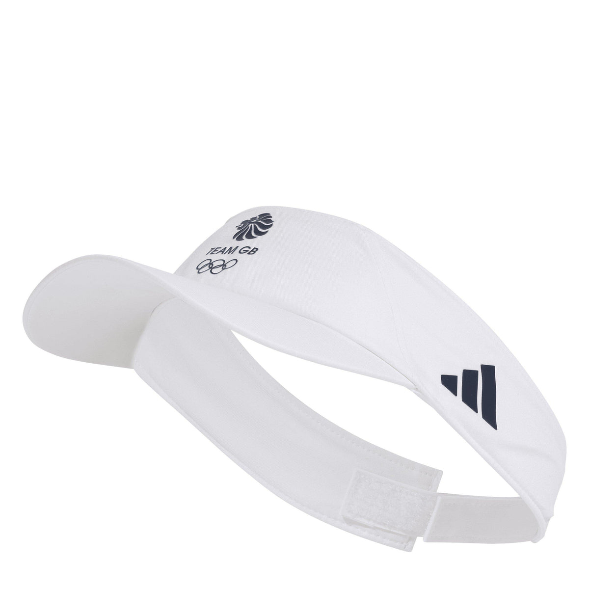 adidas Team GB Visor Cap – czapka męska, kolor biały