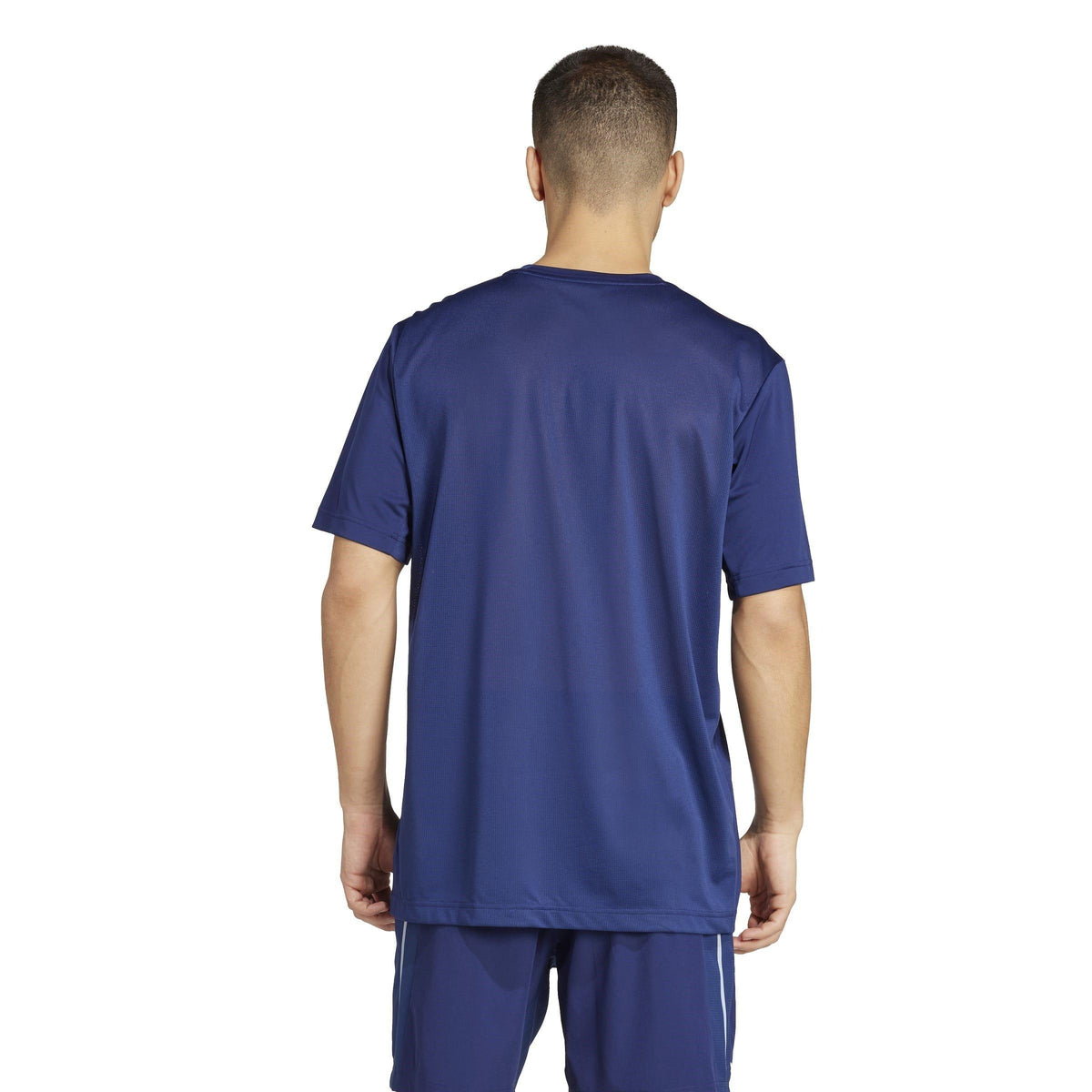 adidas Tech App Short-Sleeve Performance Gym Top – zdjęcie 3