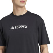 adidas Terrex Classic Logo T-Shirt – t-shirt męski, kolor czarny – zdjęcie 4