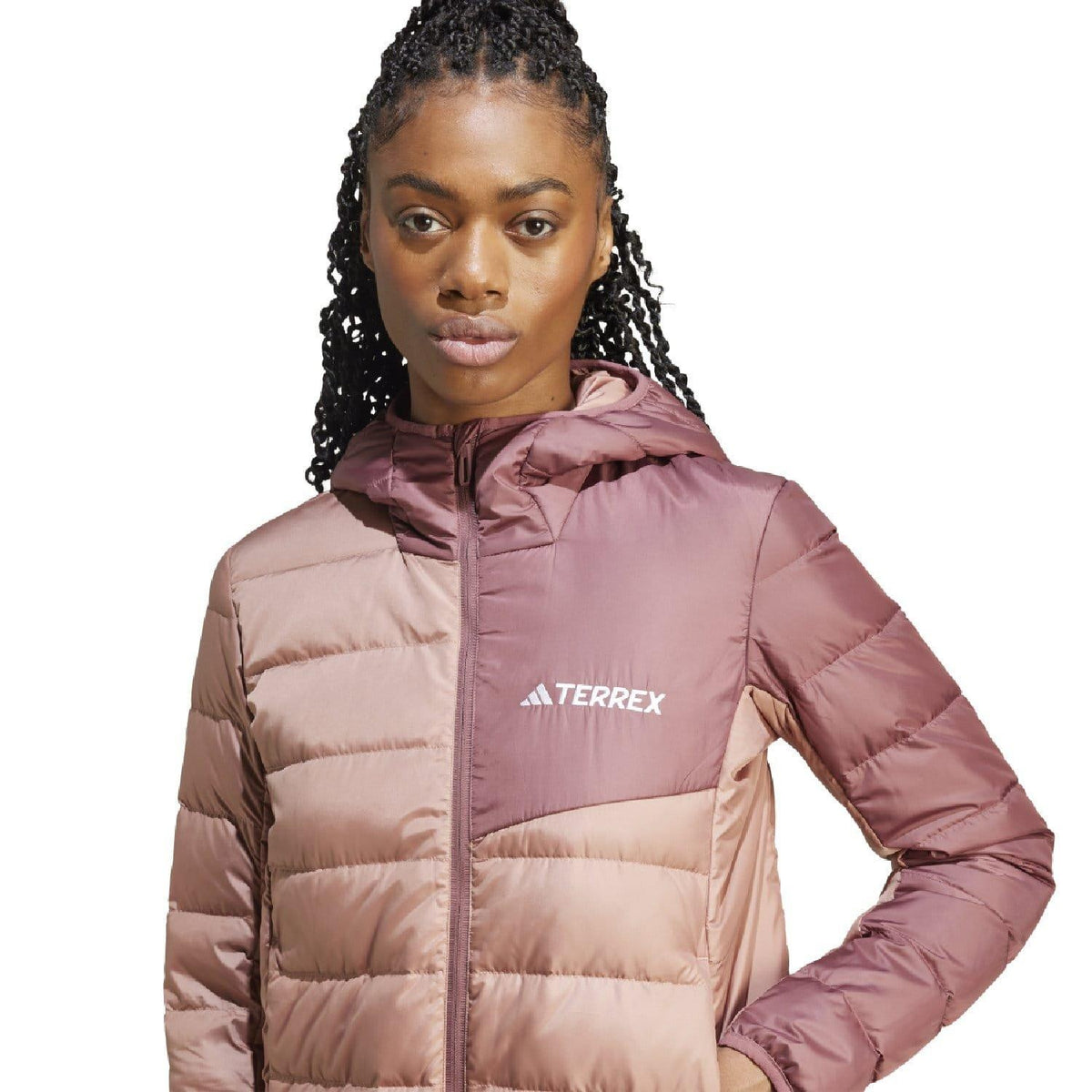 adidas Terrex Multi Light Down Hooded Jacket – zdjęcie 2
