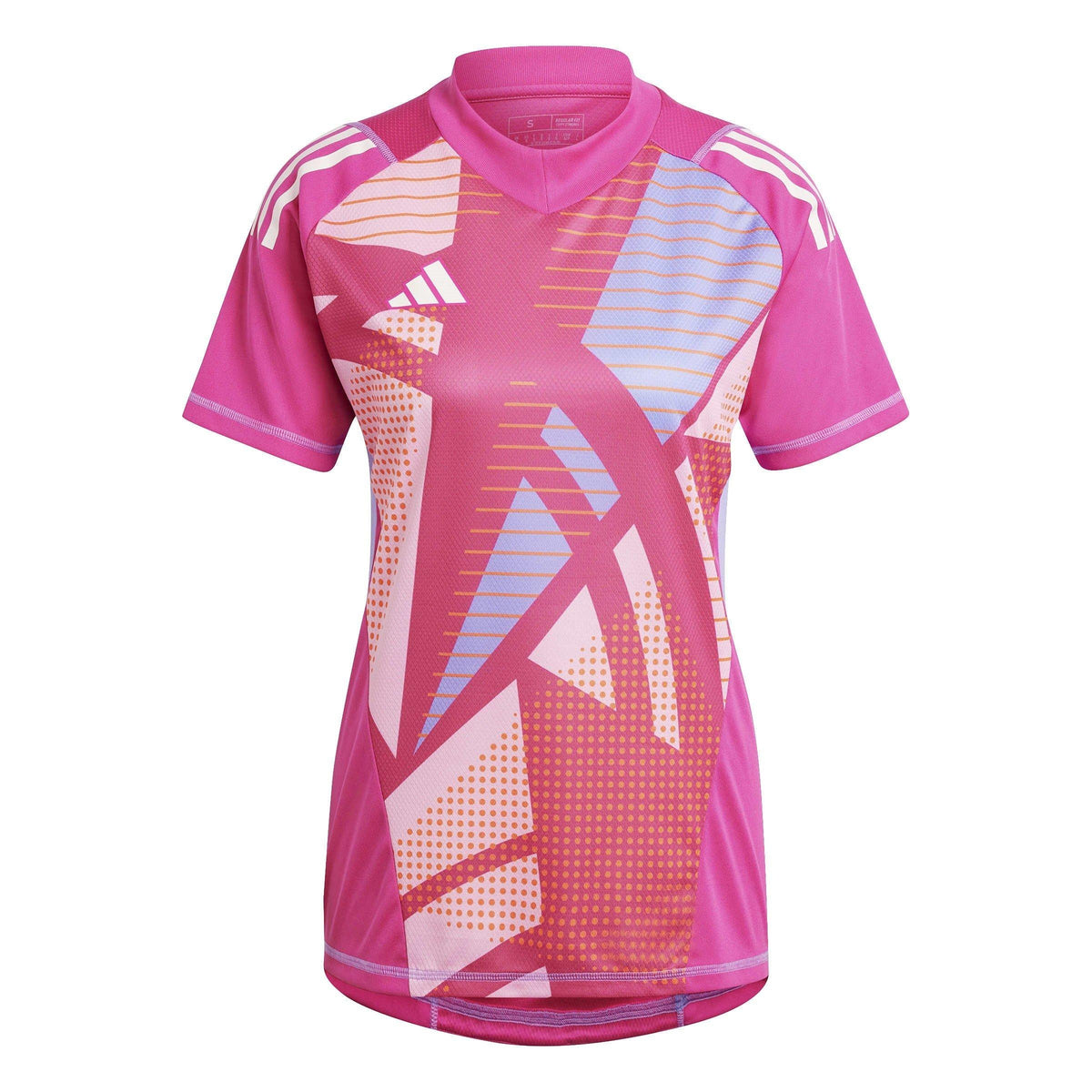 adidas Tiro 24 Pro Short Sleeve Goalkeeper Jersey – koszulka piłkarska damska, kolor różowy
