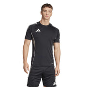 adidas Tiro 25 Competition Training T-Shirt – koszulka treningowa damska, kolor czarny, szary – zdjęcie 3