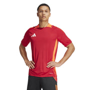 adidas Tiro 25 Competition Training T-Shirt – koszulka treningowa damska, kolor czerwony – zdjęcie 3