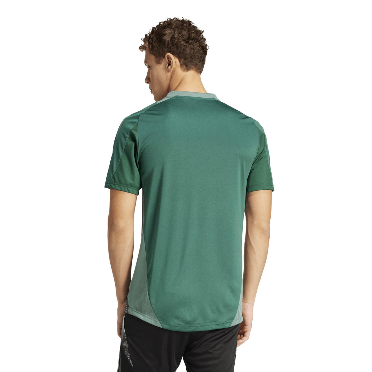 adidas Tiro 25 Competition Training T-Shirt – koszulka treningowa damska, kolor zielony – zdjęcie 4