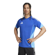 adidas Tiro 25 Competition Training T-Shirt – koszulka treningowa damska, kolor niebieski – zdjęcie 3