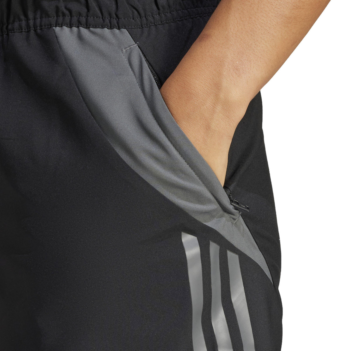 adidas Tiro24 Football Shorts – szorty damskie, kolor czarny, szary – zdjęcie 4