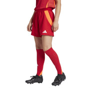 adidas Tiro24 Football Shorts – szorty damskie, kolor czerwony – zdjęcie 2
