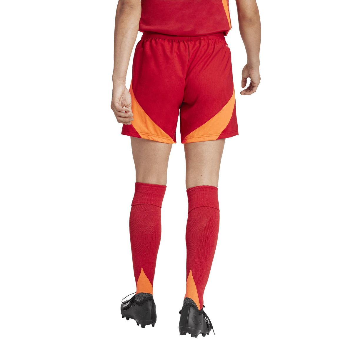 adidas Tiro24 Football Shorts – szorty damskie, kolor czerwony – zdjęcie 3