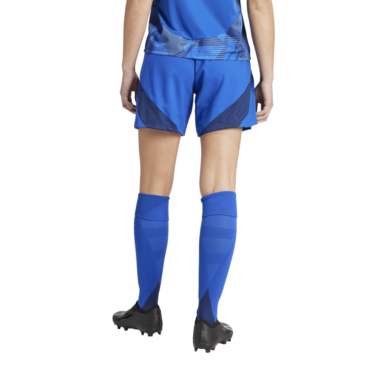 adidas Tiro24 Football Shorts – szorty damskie, kolor niebieski – zdjęcie 3