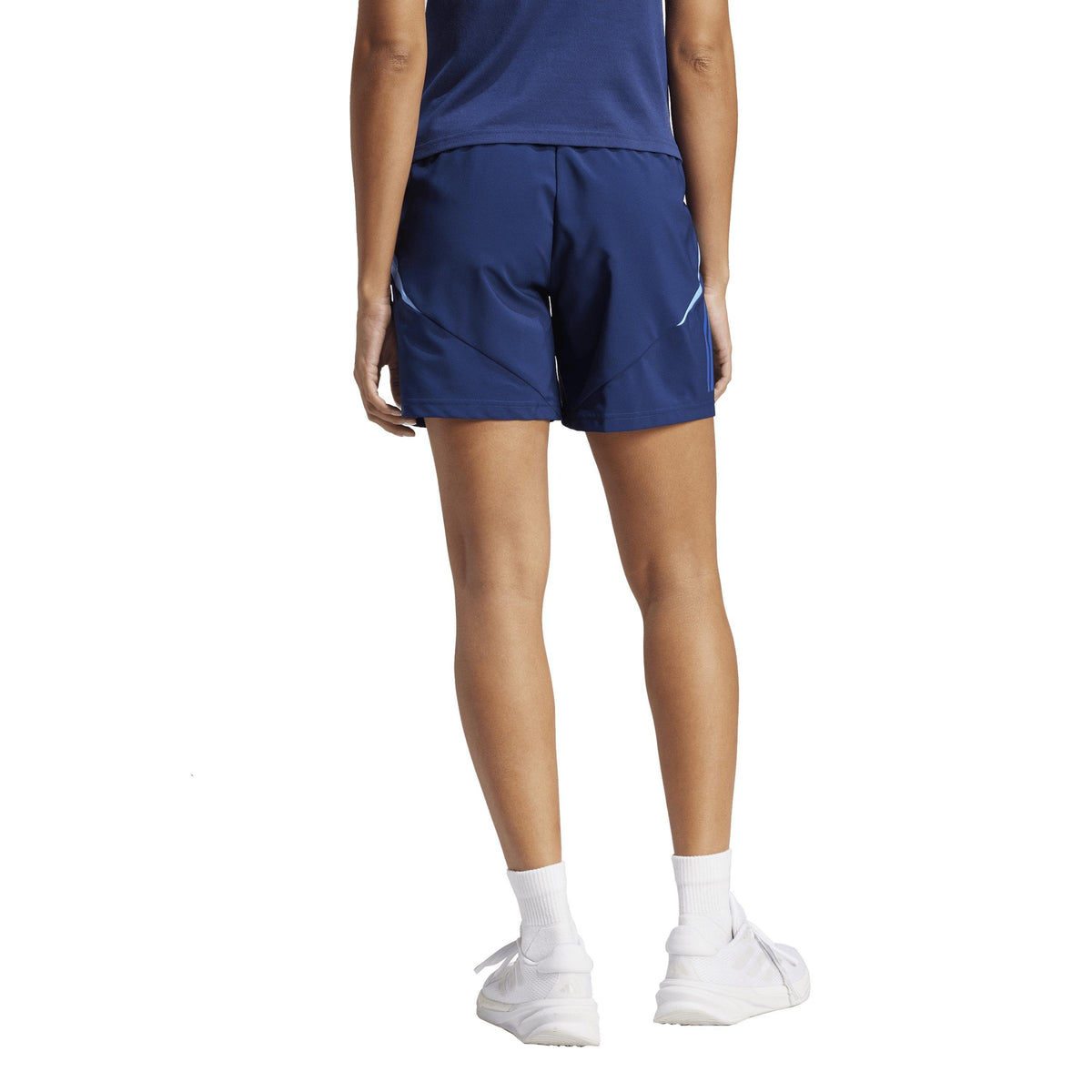 adidas Tiro24 Football Shorts – szorty damskie, kolor niebieski – zdjęcie 3