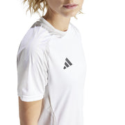 adidas Tiro24 Short Sleeve Performance T-Shirt – koszulka piłkarska damska, kolor biały – zdjęcie 5