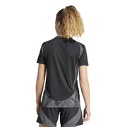 adidas Tiro24 Short Sleeve Performance T-Shirt – koszulka piłkarska damska, kolor czarny – zdjęcie 4