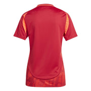 adidas Tiro24 Short Sleeve Performance T-Shirt – koszulka piłkarska damska, kolor czerwony – zdjęcie 2