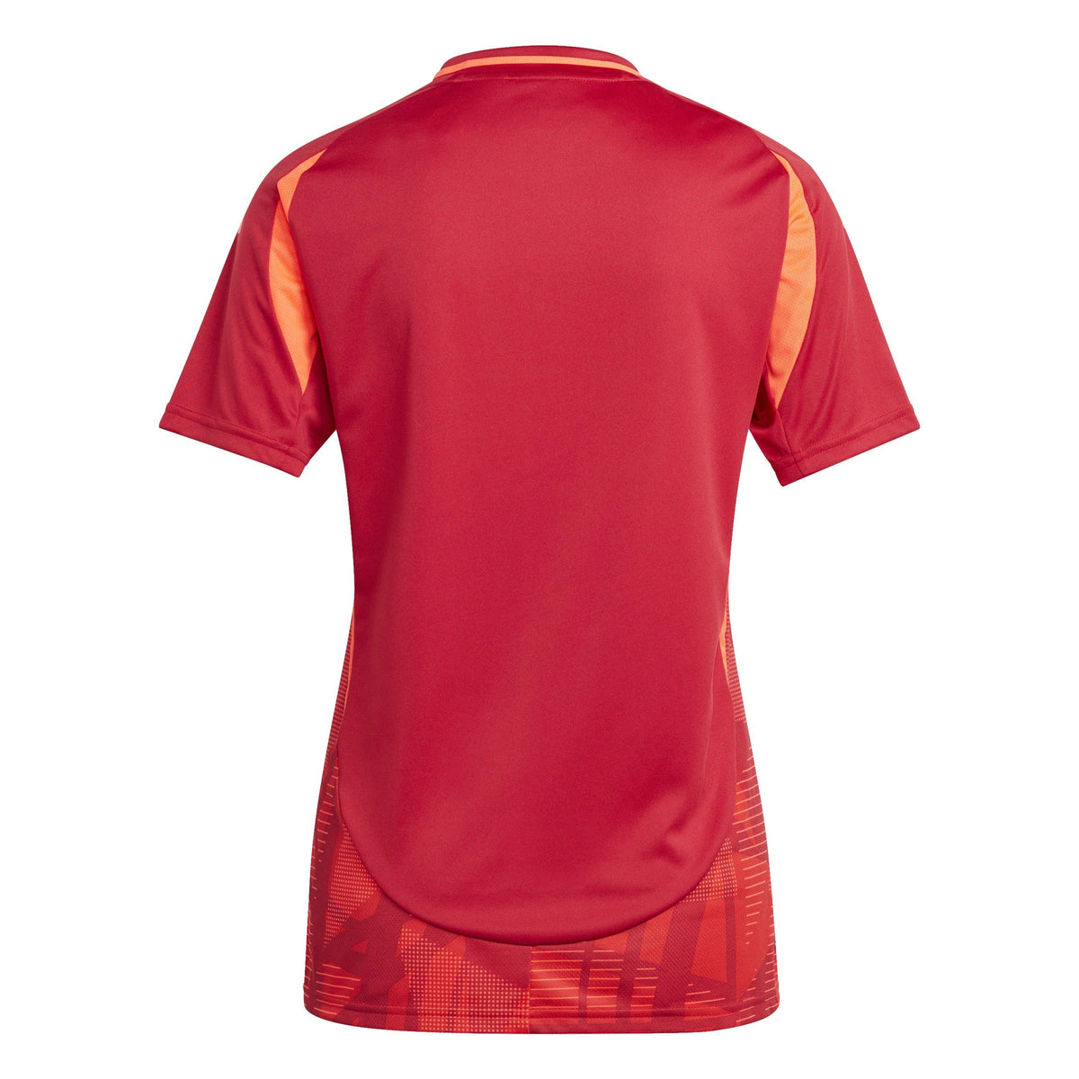 adidas Tiro24 Short Sleeve Performance T-Shirt – koszulka piłkarska damska, kolor czerwony – zdjęcie 2