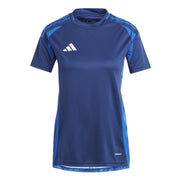 adidas Tiro24 Short Sleeve Performance T-Shirt – koszulka piłkarska damska, kolor niebieski