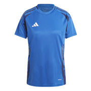 adidas Tiro24 Short Sleeve Performance T-Shirt – koszulka piłkarska damska, kolor niebieski