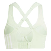adidas TLRD Impact Training High-Support Bra – biustonosz damski, kolor zielony – zdjęcie 2