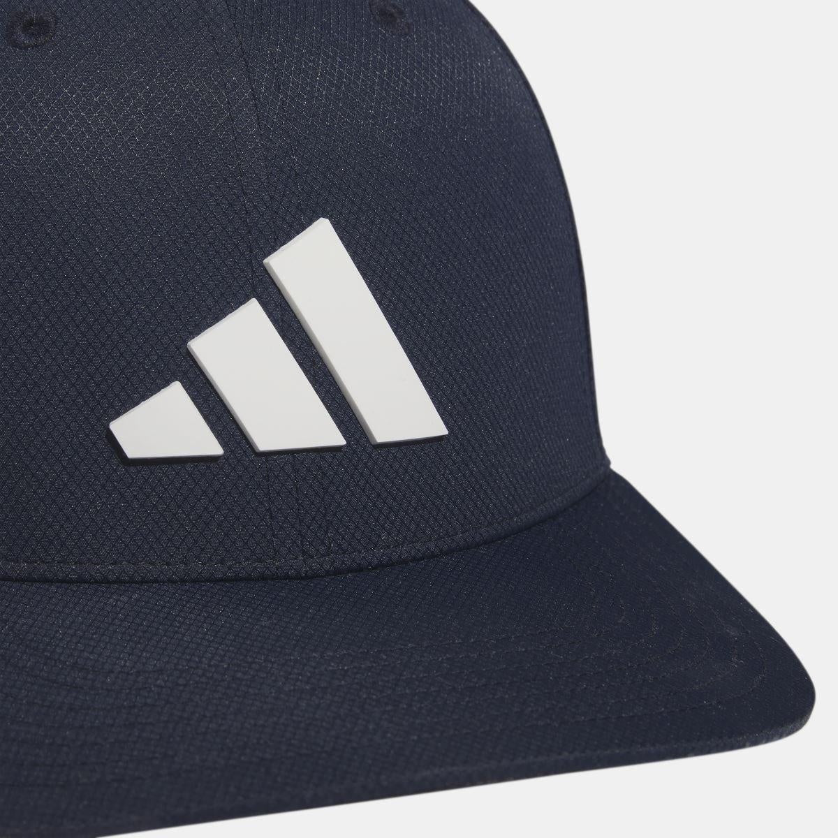 adidas Tour Snapback Golf Hat – czapka męska, kolor niebieski – zdjęcie 3