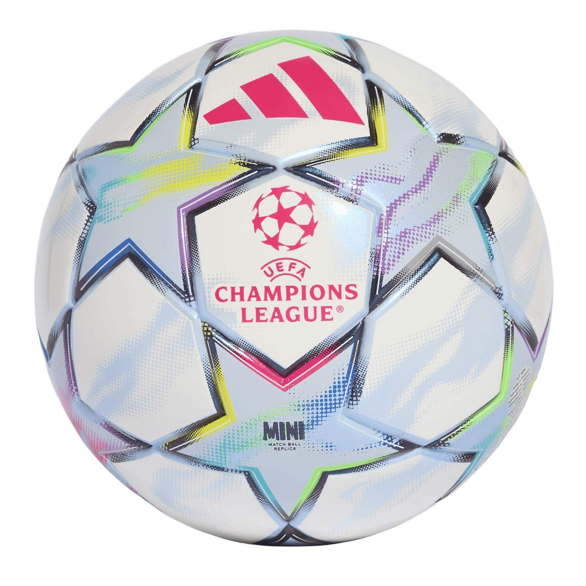 adidas UEFA Champions League 26/27 Mini Ball – piłka sportowa, kolor biały, niebieski