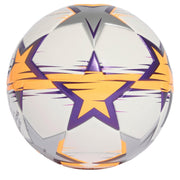 adidas UEFA Champions League 26/27 Mini Ball – piłka sportowa, kolor biały, pomarańczowy – zdjęcie 2
