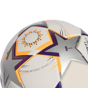 adidas UEFA Champions League 26/27 Mini Ball – piłka sportowa, kolor biały, pomarańczowy – zdjęcie 4