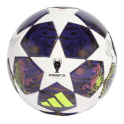 adidas UEFA Champions League Mini Football 2025 2026 – piłka sportowa, kolor fioletowy, biały – zdjęcie 2