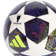 adidas UEFA Champions League Mini Football 2025 2026 – piłka sportowa, kolor fioletowy, biały – zdjęcie 3