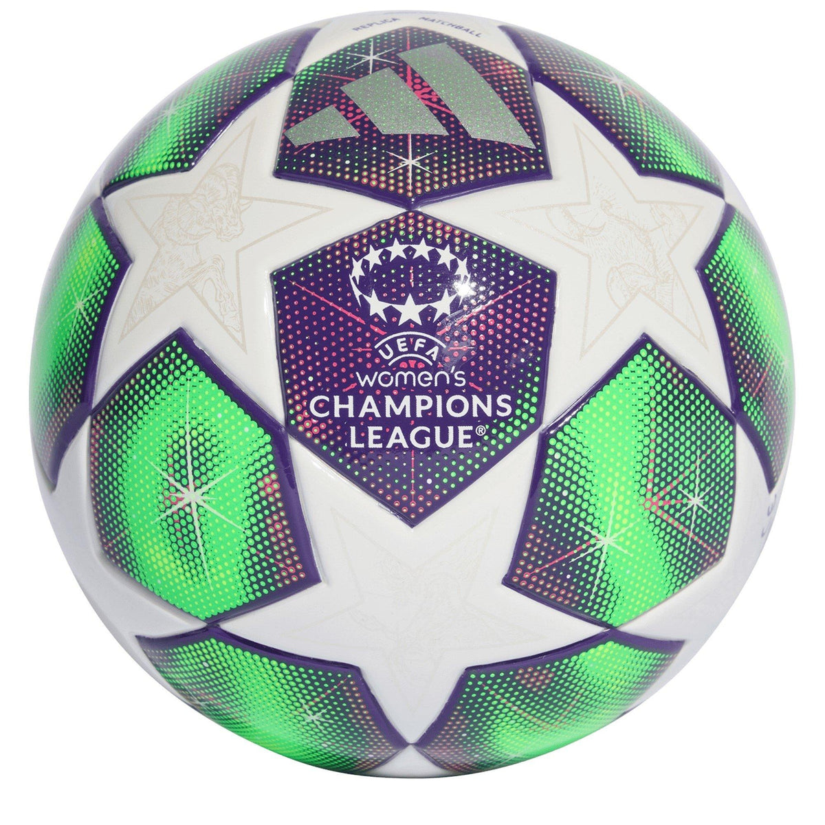 adidas UEFA Champions League Mini Football 2025 2026 – piłka sportowa, kolor biały, żółty