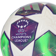 adidas UEFA Champions League Mini Football 2025 2026 – piłka sportowa, kolor biały, żółty – zdjęcie 3