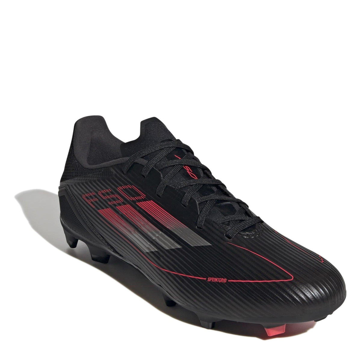 adidas Unisex Adults F50 League Firm Ground Football Boots – buty piłkarskie unisex, kolor czarny – zdjęcie 3