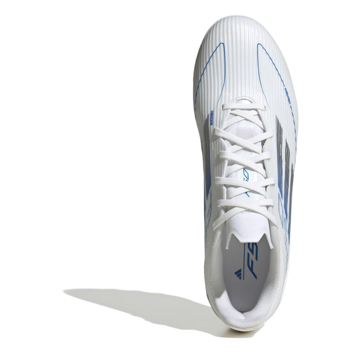 adidas Unisex Adults F50 League Firm Ground Football Boots – buty piłkarskie unisex, kolor biały – zdjęcie 5