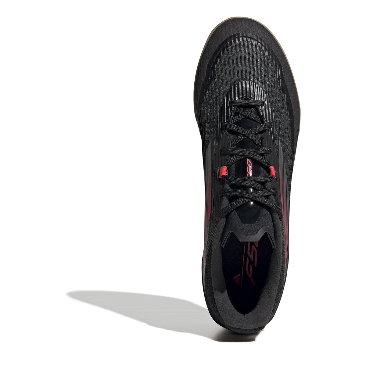 adidas Unisex Adults F50 League Indoor Football Boots – buty piłkarskie unisex, kolor czarny, czerwony – zdjęcie 5