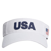 adidas USA Tour Visor – czapka męska, kolor biały – zdjęcie 2